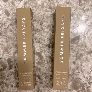 Summer Fridays Lip Butter Balm in Vanilla 0.5oz, New in box